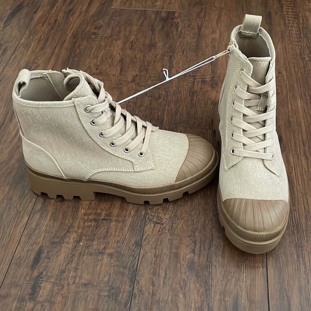 Tan boots